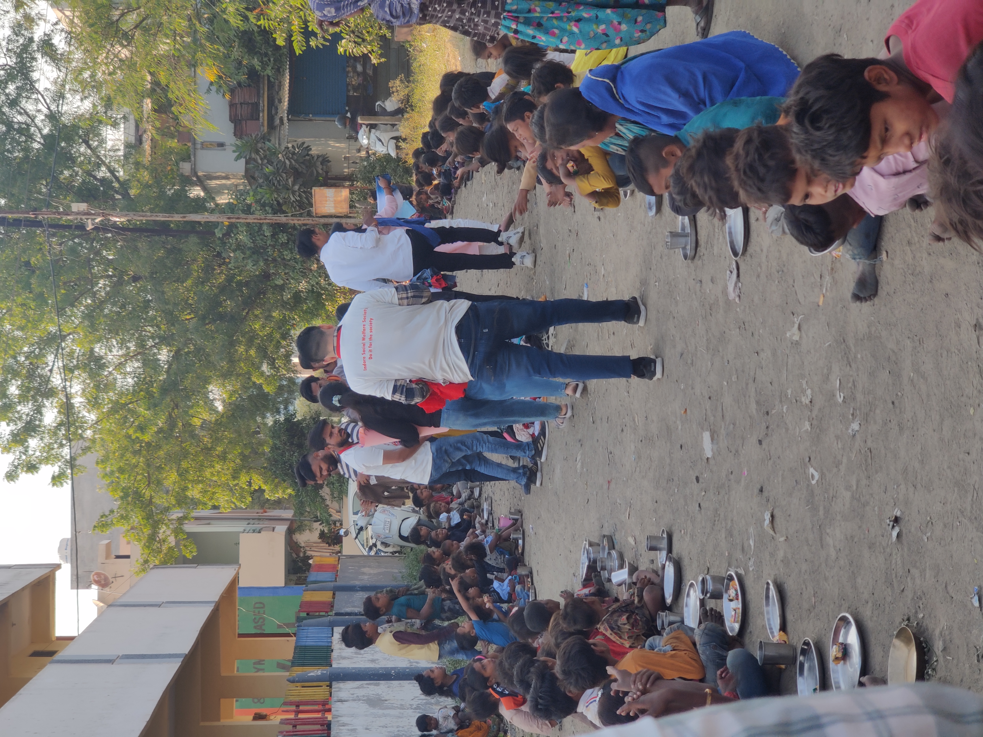 ISWF NGO volunteers leading blood donation camp in Indore